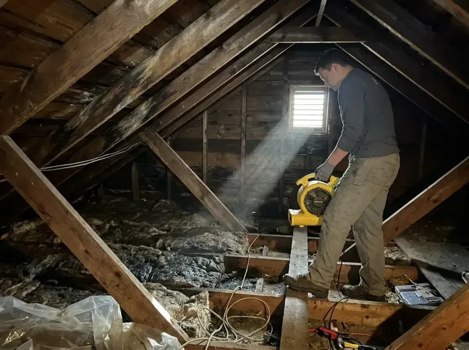 attic-water-damage-drying-proc-007 — frequently asked questions, Emergency Water Extraction & 24/7 Flood Response in Kenilwo…